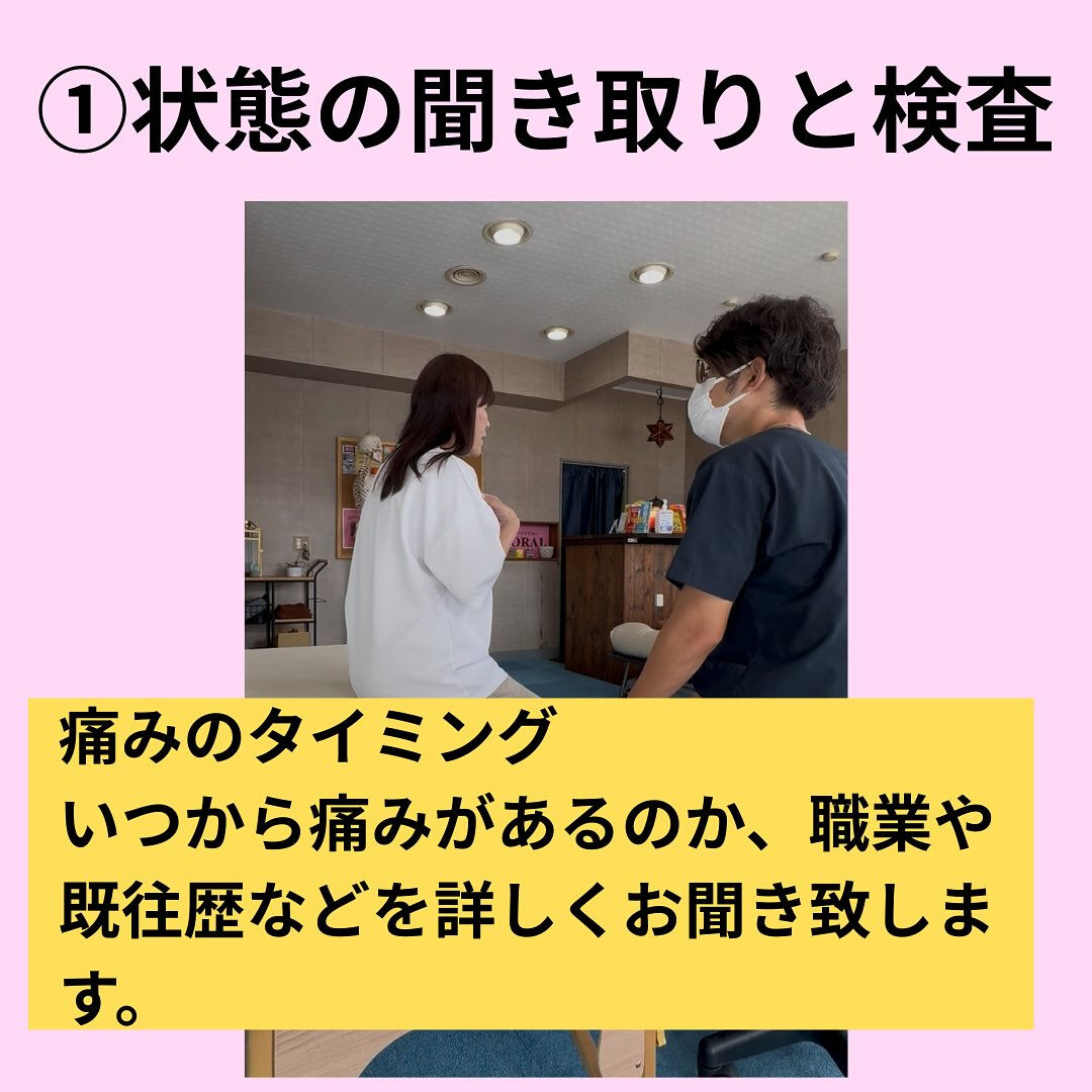 「ご来店時の流れ」